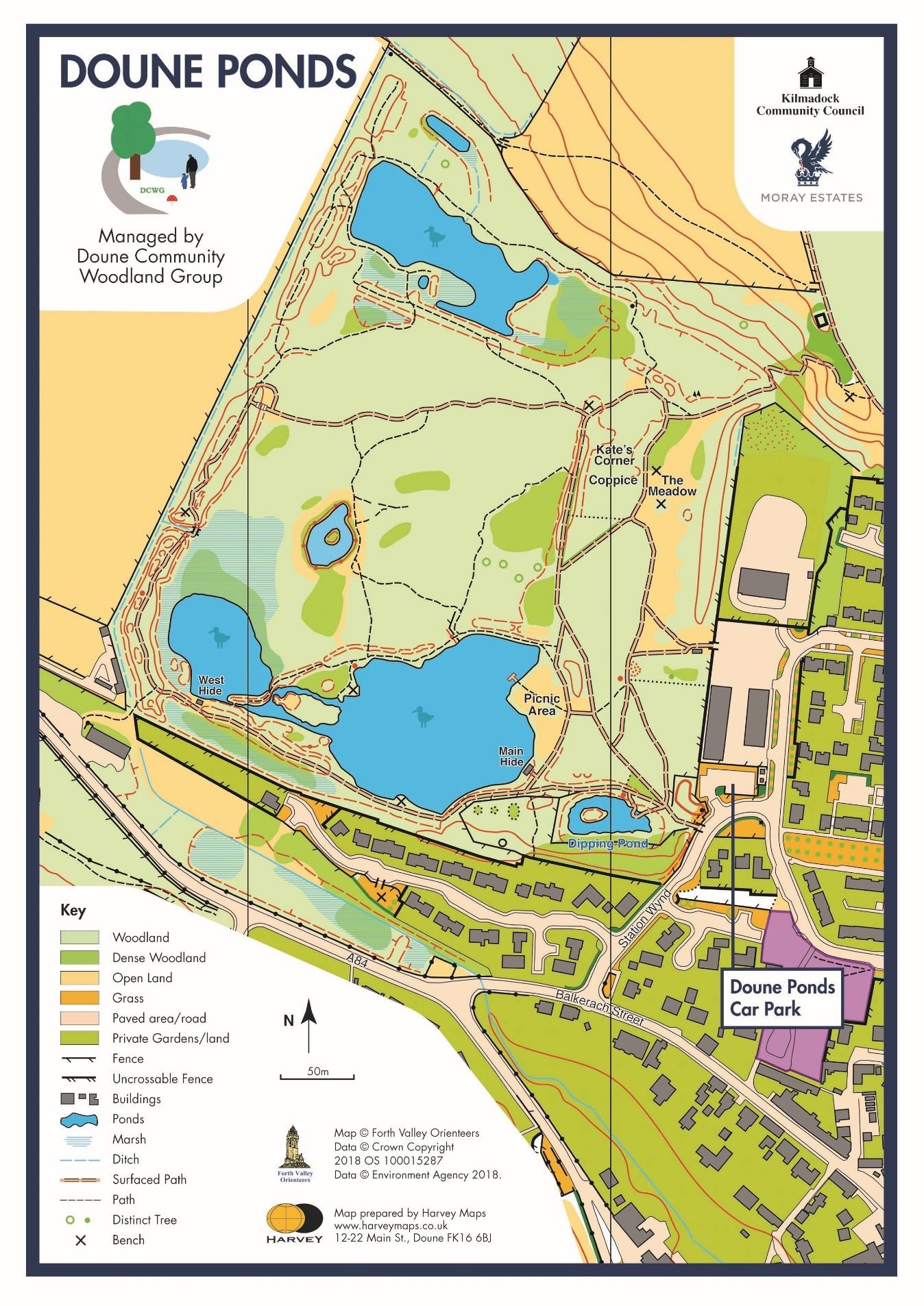 Doune Ponds Layout