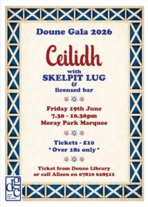 Ceilidh Gala poster
